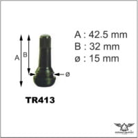 Tubeless Tyre Valve TR413